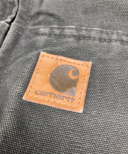 CarHartt（カーハート）CarHartt (カーハート) 裏ボア ベスト グリーン×ブラック サイズ:2XLの古着・服飾アイテム
