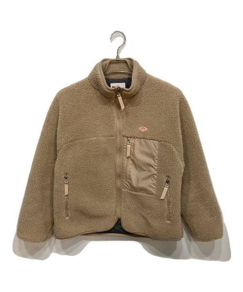 DANTON（ダントン）DANTON (ダントン) スタンドカラーボアフリースジャケット ベージュ サイズ:Ｍの古着・服飾アイテム