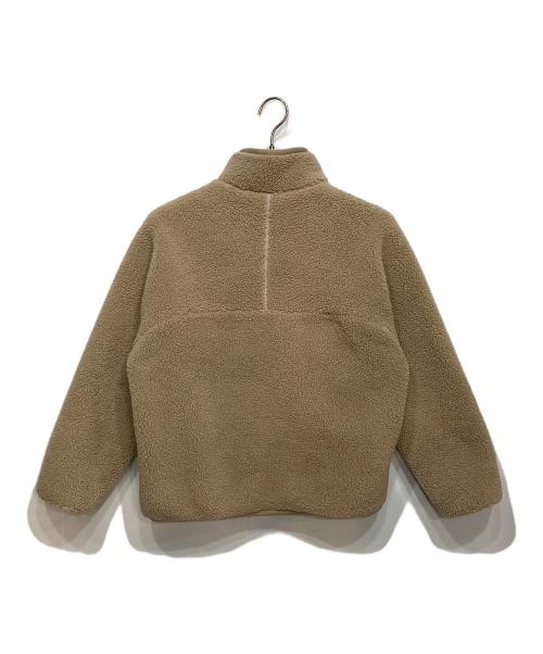 DANTON（ダントン）DANTON (ダントン) スタンドカラーボアフリースジャケット ベージュ サイズ:Ｍの古着・服飾アイテム