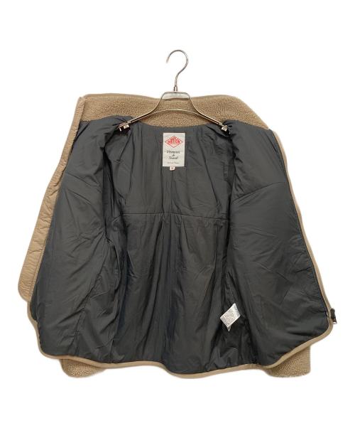 DANTON（ダントン）DANTON (ダントン) スタンドカラーボアフリースジャケット ベージュ サイズ:Ｍの古着・服飾アイテム