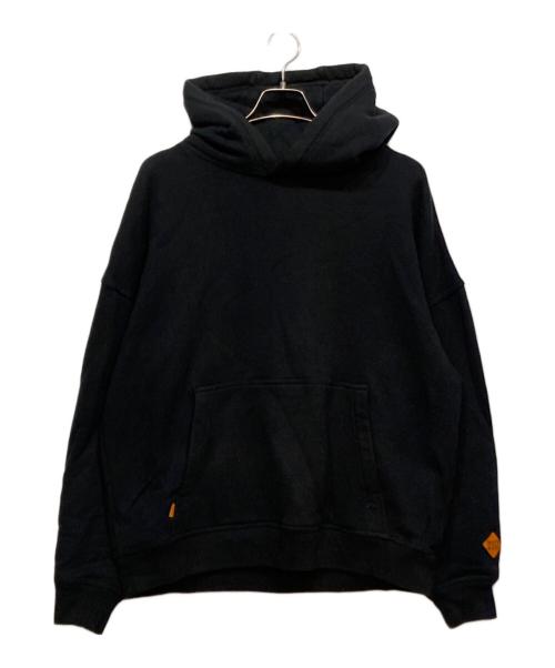 N.HOOLYWOOD（エヌ ハリウッド）N.HOOLYWOOD (エヌ ハリウッド) コットンプルオーバー ブラック サイズ:３８の古着・服飾アイテム
