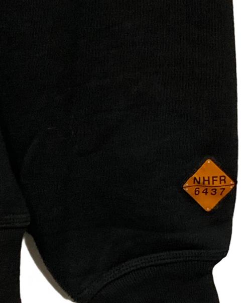 N.HOOLYWOOD（エヌ ハリウッド）N.HOOLYWOOD (エヌ ハリウッド) コットンプルオーバー ブラック サイズ:３８の古着・服飾アイテム