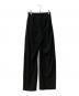 CLANE (クラネ) シアー タック パンツ ブラック：7000円