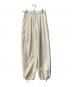 CLANE（クラネ）の古着「2WAY ADJUST RASH GUARD TUCK PANTS」｜ホワイト