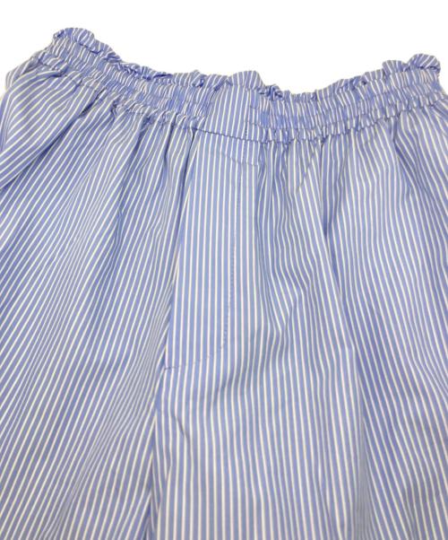 CLANE（クラネ）CLANE (クラネ) SHIRT DETAIL SHORT PANTS ブルー 未使用品の古着・服飾アイテム