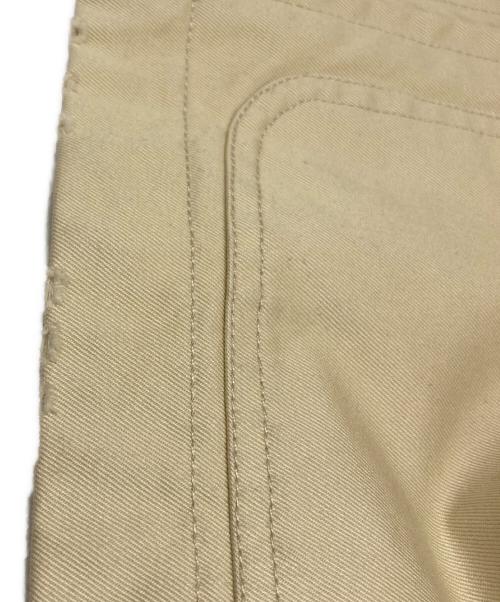 Sandro（サンドロ）Sandro (サンドロ) Embellished cotton-twill jacket ベージュ サイズ:FREEの古着・服飾アイテム