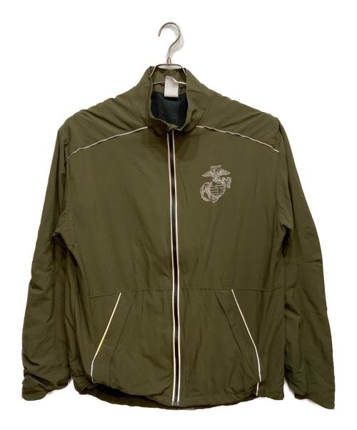 USMC（ユーエスエムシー）USMC (ユーエスエムシー) MARINE RUNNING JACKET オリーブ サイズ:Mの古着・服飾アイテム