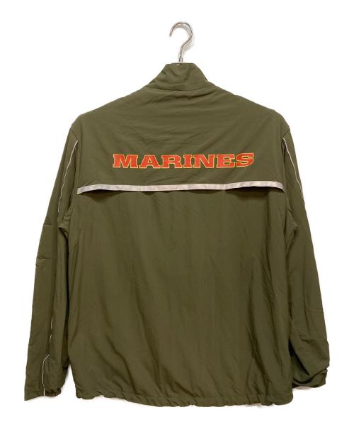 USMC（ユーエスエムシー）USMC (ユーエスエムシー) MARINE RUNNING JACKET オリーブ サイズ:Mの古着・服飾アイテム