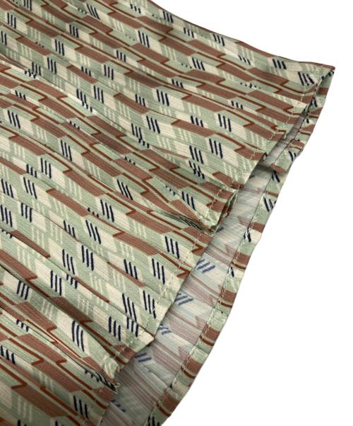 Lily Brown（リリーブラウン）Lily Brown (リリーブラウン) バイカラー2Wayボウタイワンピース グリーン サイズ:1の古着・服飾アイテム