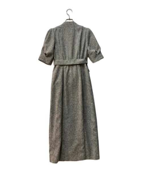 Lily Brown（リリーブラウン）Lily Brown (リリーブラウン) ダブルトレンチワンピース グレー サイズ:1の古着・服飾アイテム