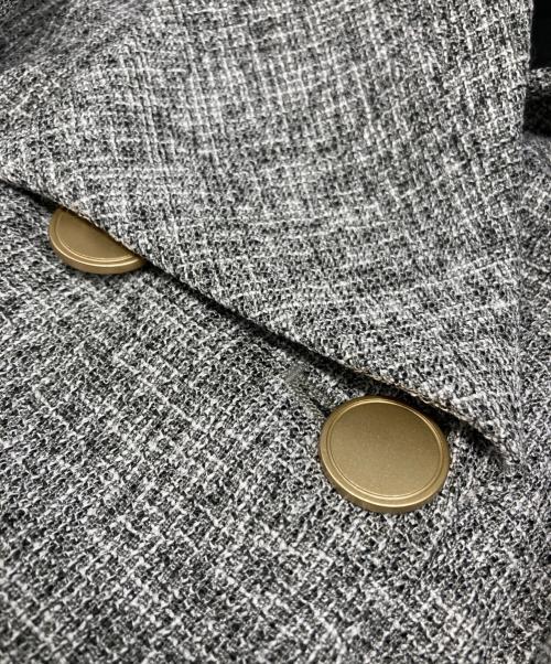 Lily Brown（リリーブラウン）Lily Brown (リリーブラウン) ダブルトレンチワンピース グレー サイズ:1の古着・服飾アイテム