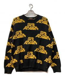 SUPREME×UNDERCOVER×PUBLIC ENEMY（シュプリーム×アンダーカバー×パブリック エネミー）の古着「FEAR OF A BLACK PLANET SWEATER」｜ブラック