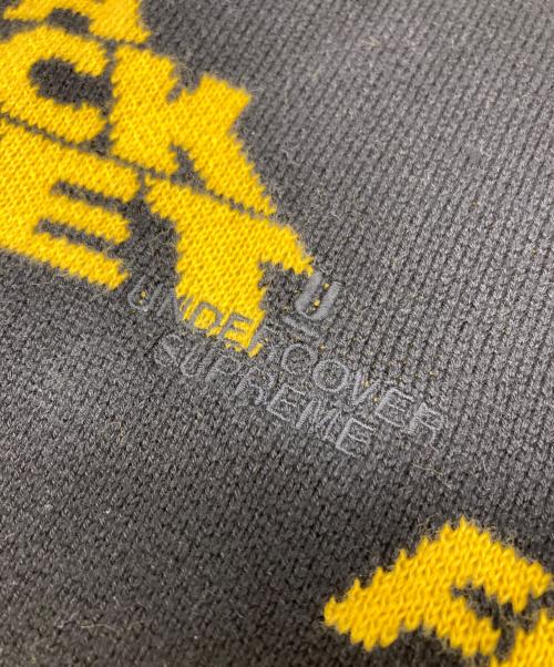 SUPREME（シュプリーム）SUPREME (シュプリーム) UNDERCOVER (アンダーカバー) PUBLIC ENEMY (パブリック エネミー) FEAR OF A BLACK PLANET SWEATER ブラック サイズ:Mの古着・服飾アイテム