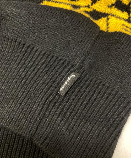 SUPREME（シュプリーム）SUPREME (シュプリーム) UNDERCOVER (アンダーカバー) PUBLIC ENEMY (パブリック エネミー) FEAR OF A BLACK PLANET SWEATER ブラック サイズ:Mの古着・服飾アイテム