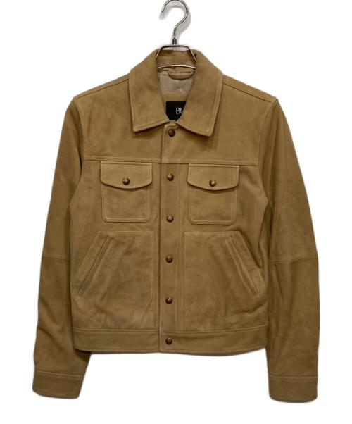 BANANA REPUBLIC（バナナリパブリック）BANANA REPUBLIC (バナナリパブリック) スエード トラッカージャケット ベージュ サイズ:Sの古着・服飾アイテム