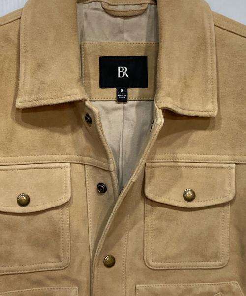 BANANA REPUBLIC（バナナリパブリック）BANANA REPUBLIC (バナナリパブリック) スエード トラッカージャケット ベージュ サイズ:Sの古着・服飾アイテム