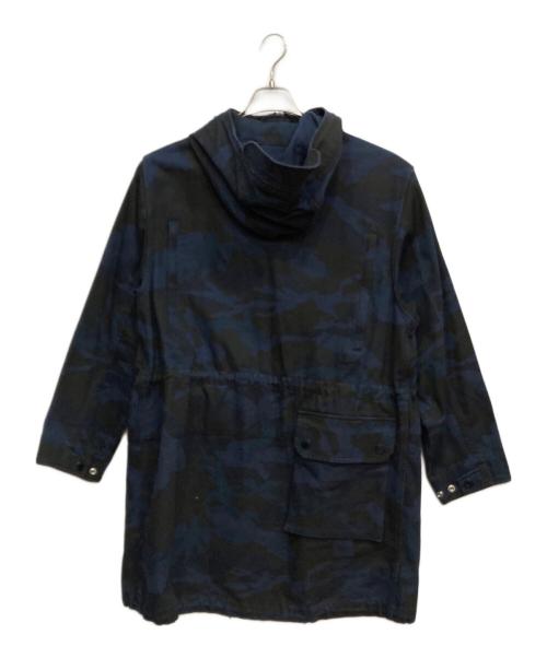 ARMANI EXCHANGE（アルマーニ エクスチェンジ）ARMANI EXCHANGE (アルマーニ エクスチェンジ) カモ柄 モッズコート ネイビー サイズ:ＸＳの古着・服飾アイテム