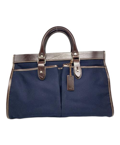 STEFANOMANO（ステファノマーノ）STEFANOMANO (ステファノマーノ) 2WAY ブリーフバッグ ネイビー サイズ:サイズ詳細参照の古着・服飾アイテム