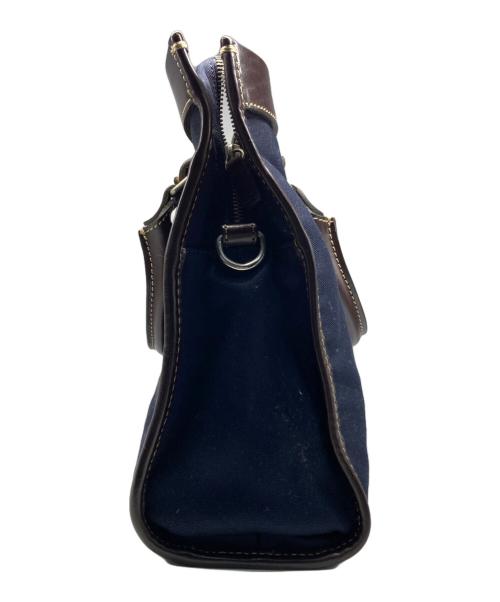 STEFANOMANO（ステファノマーノ）STEFANOMANO (ステファノマーノ) 2WAY ブリーフバッグ ネイビー サイズ:サイズ詳細参照の古着・服飾アイテム