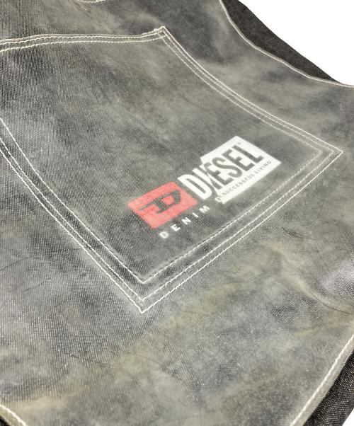 DIESEL（ディーゼル）DIESEL (ディーゼル) 2WAY PVC トートバッグ グレー サイズ:FREEの古着・服飾アイテム