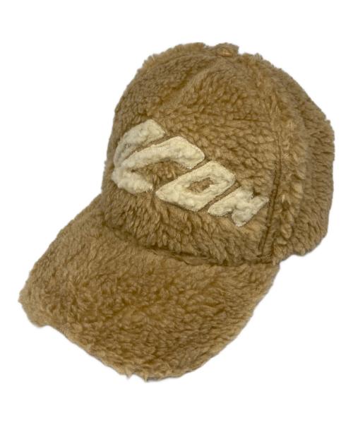 DSQUARED2（ディースクエアード）DSQUARED2 (ディースクエアード) ICON ボア キャップ ベージュ サイズ:FREEの古着・服飾アイテム