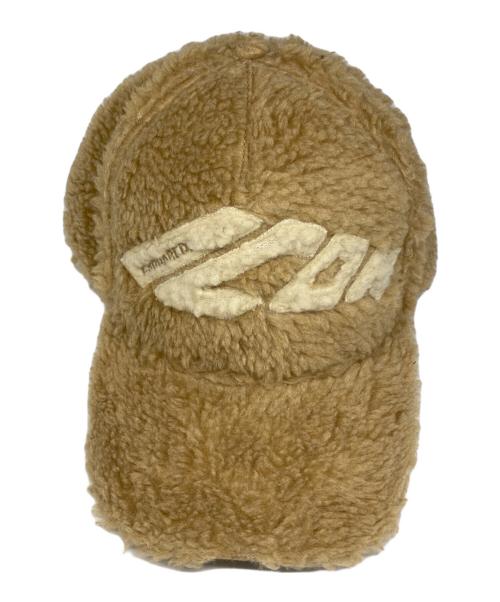 DSQUARED2（ディースクエアード）DSQUARED2 (ディースクエアード) ICON ボア キャップ ベージュ サイズ:FREEの古着・服飾アイテム