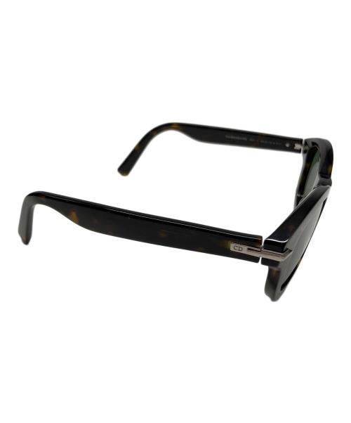 Christian Dior（クリスチャン ディオール）Christian Dior (クリスチャン ディオール) ラウンド フレーム サングラス ブラウン サイズ:サイズ詳細参照の古着・服飾アイテム