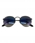 RAY-BANレイバン）の古着「ROUND METAL」｜ブルー×ブラック