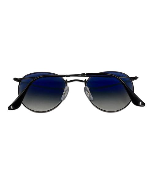 RAY-BAN（レイバン）RAY-BAN (レイバン) ROUND METAL ブルー×ブラック サイズ:50□21の古着・服飾アイテム