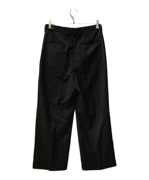 MAISON SPECIAL（メゾンスペシャル）MAISON SPECIAL (メゾンスペシャル) Dress Two-Tuck Wide Pants ブラック サイズ:1の古着・服飾アイテム