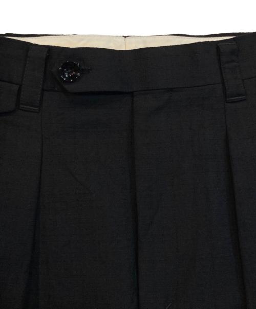 MAISON SPECIAL（メゾンスペシャル）MAISON SPECIAL (メゾンスペシャル) Dress Two-Tuck Wide Pants ブラック サイズ:1の古着・服飾アイテム