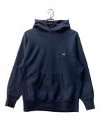 Champion REVERSE WEAVEチャンピオン リバース ウィーブ）の古着「リバースウィーブスウェットパーカー」｜ネイビー