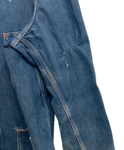 PAY DAY（ペイデイ）PAY DAY (ペイデイ) デニム カバーオール インディゴ サイズ:実寸サイズ参照の古着・服飾アイテム