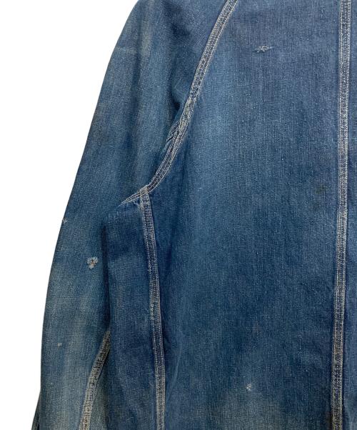 PAY DAY（ペイデイ）PAY DAY (ペイデイ) デニム カバーオール インディゴ サイズ:実寸サイズ参照の古着・服飾アイテム