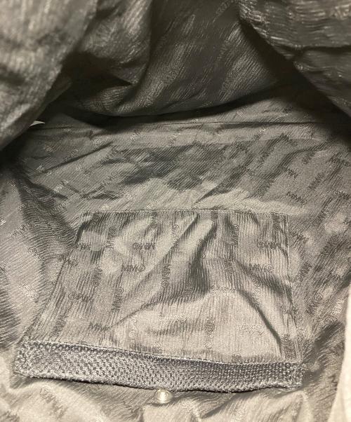 MM6 Maison Margiela（エムエムシックスメゾンマルジェラ）MM6 Maison Margiela (エムエムシックスメゾンマルジェラ) トライアングル メッシュ トートバッグ ブラック サイズ:サイズ詳細参照の古着・服飾アイテム