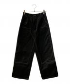 &herアンドハー）の古着「Work Pants」｜ブラック