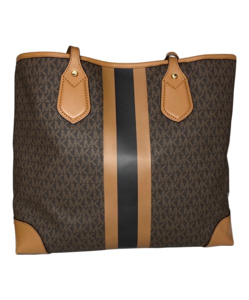 MICHAEL KORS（マイケル・コース）MICHAEL KORS (マイケル・コース) トートバッグ ブラウン サイズ:サイズ詳細参照の古着・服飾アイテム