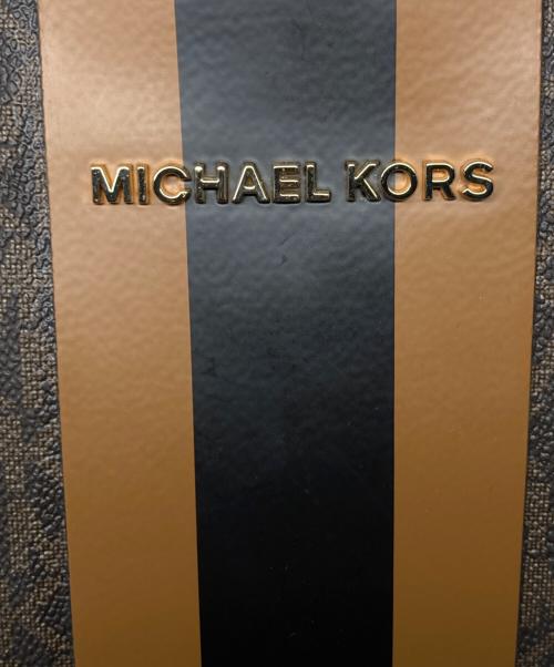 MICHAEL KORS（マイケル・コース）MICHAEL KORS (マイケル・コース) トートバッグ ブラウン サイズ:サイズ詳細参照の古着・服飾アイテム