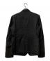 BLACK COMME des GARCONS (ブラックコムデギャルソン) マイクロストライプ 3B シングルテーラードジャケット グレー サイズ:Ｓ：10000円