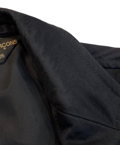 COMME des GARCONS HOMME PLUS（コムデギャルソンオムプリュス）COMME des GARCONS HOMME PLUS (コムデギャルソンオムプリュス) バッククロス 縮絨 ジャケット ブラック サイズ:Ｓの古着・服飾アイテム