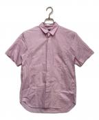 COMME des GARCONS HOMME PLUSコムデギャルソンオムプリュス）の古着「パネル 切替 シャツ」｜ピンク