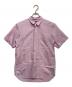 COMME des GARCONS HOMME PLUS（コムデギャルソンオムプリュス）の古着「パネル 切替 シャツ」｜ピンク