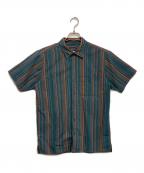 Patagoniaパタゴニア）の古着「Puckerware Shirt」｜オレンジ×グリーン