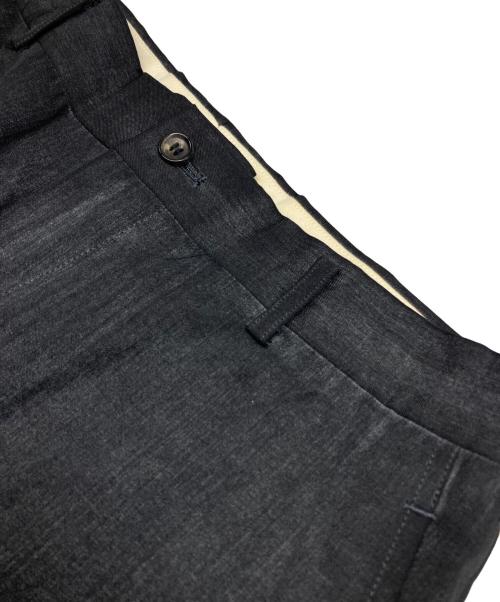 COMME des GARCONS HOMME（コムデギャルソン オム）COMME des GARCONS HOMME (コムデギャルソン オム) 製品染め ウール スラックス ブラック サイズ:Mの古着・服飾アイテム