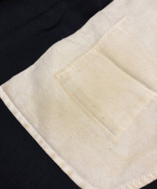 COMME des GARCONS HOMME（コムデギャルソン オム）COMME des GARCONS HOMME (コムデギャルソン オム) 製品染め ウール スラックス ブラック サイズ:Mの古着・服飾アイテム