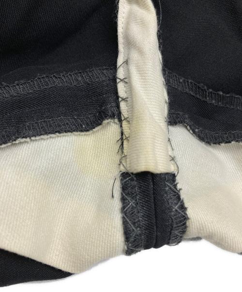 COMME des GARCONS HOMME（コムデギャルソン オム）COMME des GARCONS HOMME (コムデギャルソン オム) 製品染め ウール スラックス ブラック サイズ:Mの古着・服飾アイテム