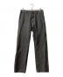 COMME des GARCONS HOMME PLUS（コムデギャルソンオムプリュス）の古着「製品染め リネン混 ツイル ストレートパンツ」｜グレー