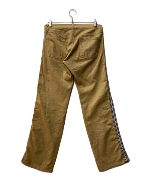 COMME des GARCONS HOMME（コムデギャルソン オム）COMME des GARCONS HOMME (コムデギャルソン オム) テープラインパンツ ブラウン サイズ:SSの古着・服飾アイテム