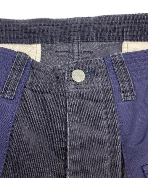 SASSAFRAS（ササフラス）SASSAFRAS (ササフラス) コーデュロイパンツ ネイビー サイズ:Mの古着・服飾アイテム