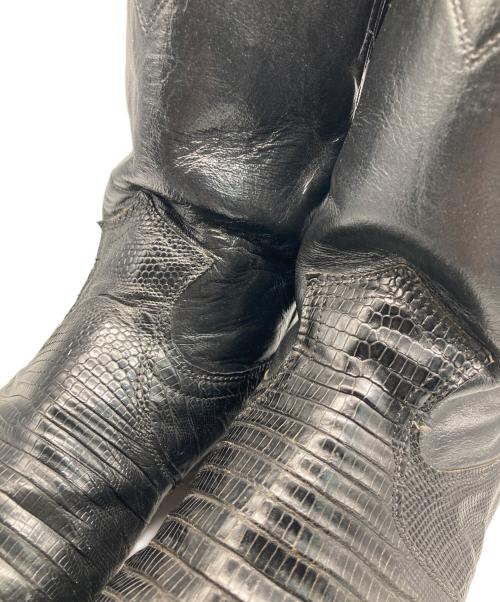 JUSTIN（ジャスティン）JUSTIN (ジャスティン) ウェスタン ブーツ ブラック サイズ:8 1/2Eの古着・服飾アイテム